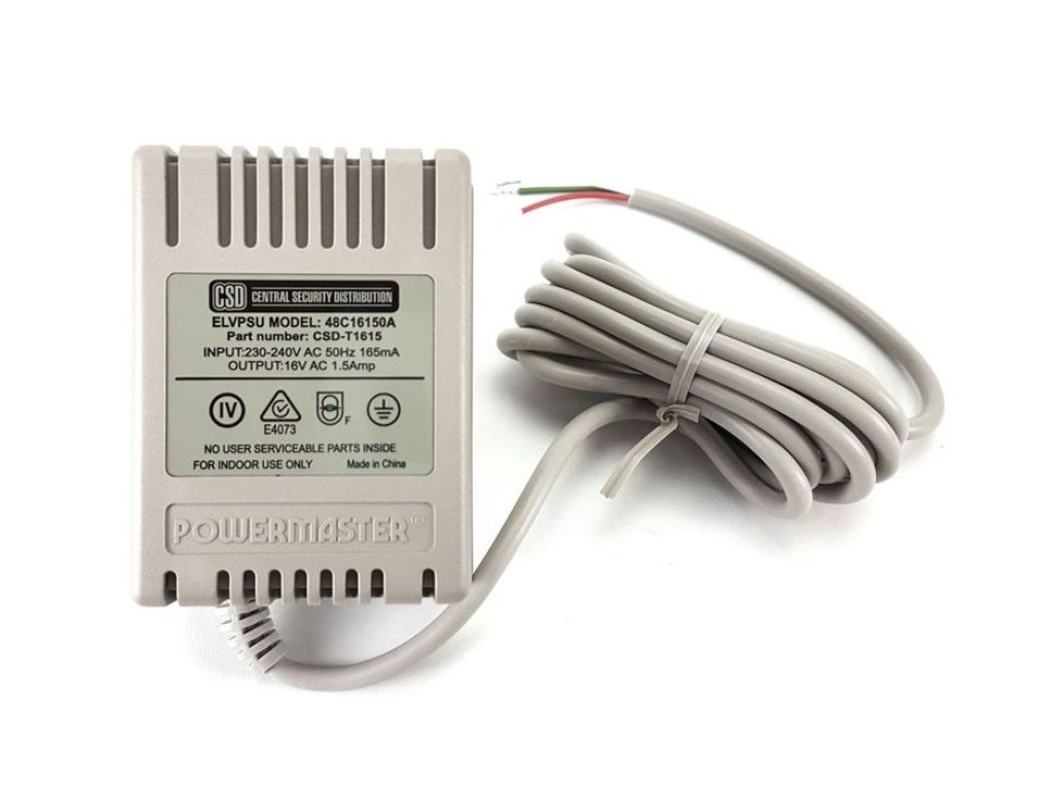 T1615ST 6V AC 1500mA ASH 3 CON Stripped  Tinned wire PSU 48C